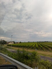 road in the countryside