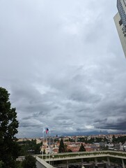 time lapse of the sky
