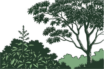 23 Majestic waterfall, lush green forest, cascading white water, moss-covered rocks, ethereal atmosphere, sunlight filtering through trees, misty spray, long exposure photography, vibrant foliage, ser