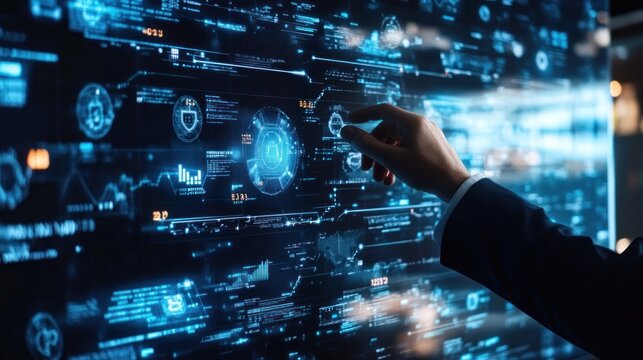 Interactive Data Visualization, Exploring Futuristic Technology