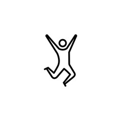 Minimalist Monoline Vector Logos Dynamic People & Tech Icons in Stencil Style

