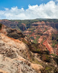 View point of Waimea Canyon