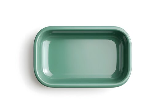 Plastic Soap Dish isolated on white background