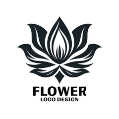 Flower Vector Logo Design