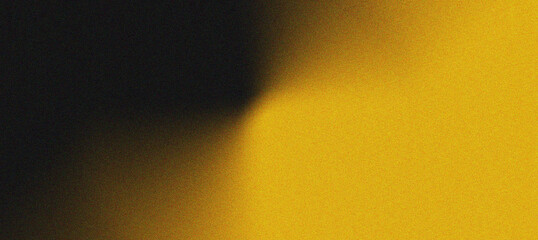 Elegant Yellow Black Noise Effect Gradient Texture Background for Wallpapers and Branding
