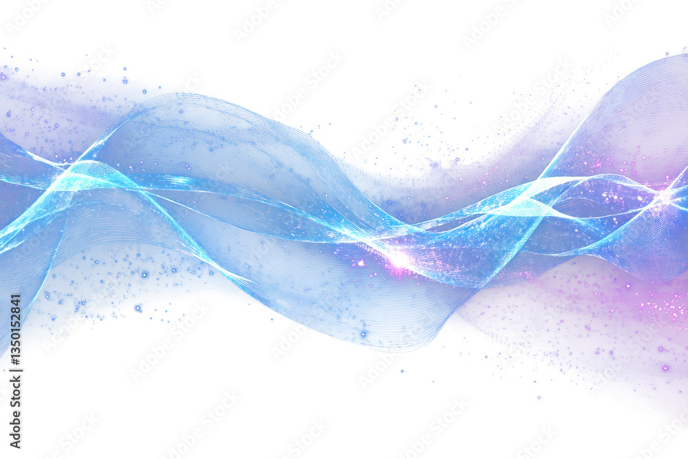 Wall mural png futuristic abstract glowing geometric stripe lines on dark blue background abstract light.