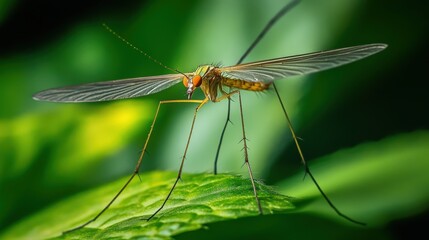 A close up detailed picture of a delicate insect creature