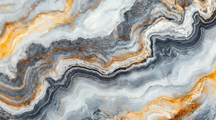 A luxurious marble texture with swirling patterns in gray, black, and gold. Elegant, modern, and rich, ideal for upscale interiors and luxury branding.