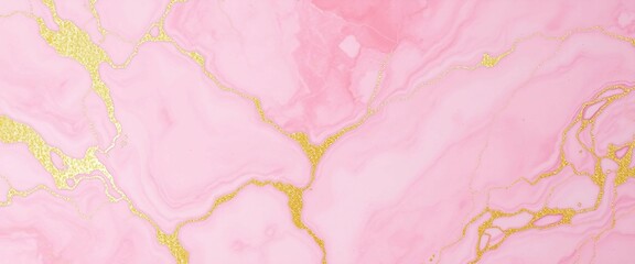 Pink background texture pattern marble gold watercolor abstract wallpaper light Background stone pin