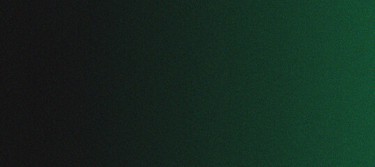 Vibrant Green Black Grainy Gradient Background with Artistic Noise Effect for Creative Use