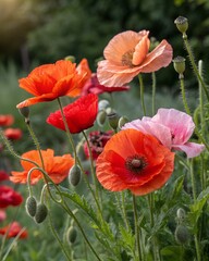 Poppy flowers