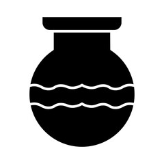 vase glyph icon