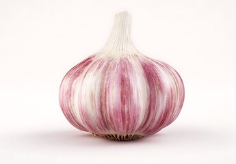 Obraz premium Garlic isolated on a white background