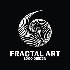 Fractal Art Vector Logo Design