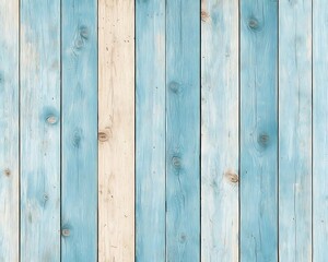 Blue and Beige Wooden Plank Texture.