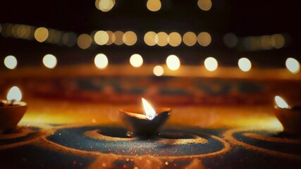 candles in the church