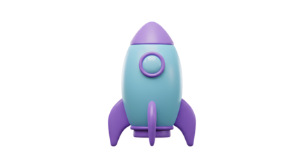 Red Rocket Illustration