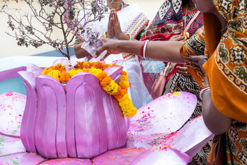 tulasi worship in webst bengal