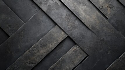 Textured gray rectangles overlap in a herringbone like pattern