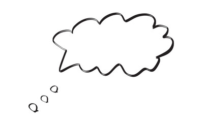 message chat box line black color object icon bubble speech text dialogue communication discussion talk blank empty mockup doodle conversation balloon concept message chat box mail social media speak 