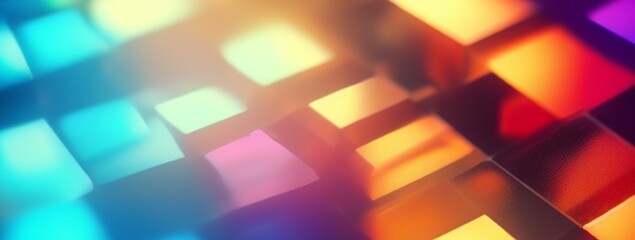 abstract background with colorful lights