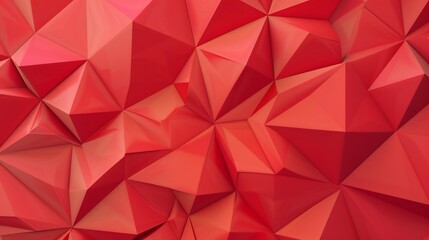 Red geometric abstract background texture