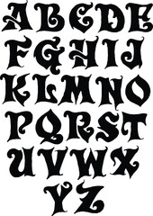 Hip Hop Inspired Graffiti Letter Design