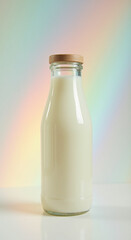 Natural Juice Bottle - Minimalist Organic Beverage Packaging