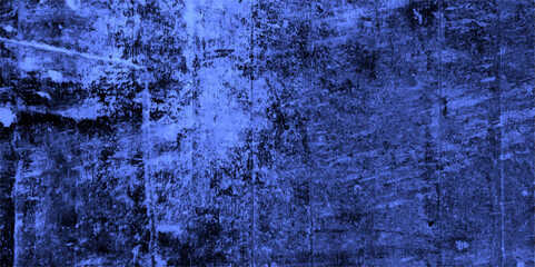 Blue concrete texture & watercolor scratched template. Blue marble stone texture. Cloud nebula backdrop surface. Watercolor decoration old wall grungy texture background with spots and cracks