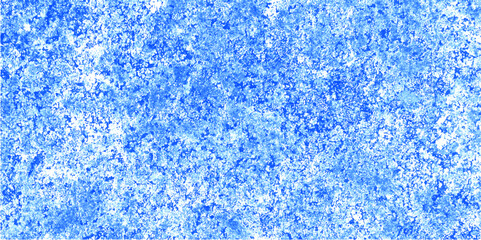 Blue concrete texture & watercolor scratched template. Blue marble stone texture. Cloud nebula backdrop surface. Watercolor decoration old wall grungy texture background with spots and cracks