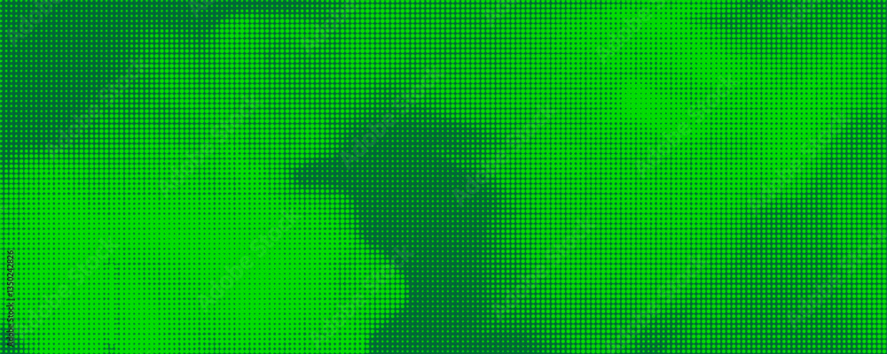 Poster dots halftone yellow green color pattern gradient texture background. green dots background vector i