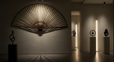 ceiling fan in the hotel