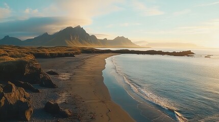 Majestic Stokksnes Beach: A Breathtaking Icelandic Coastal Wonderland