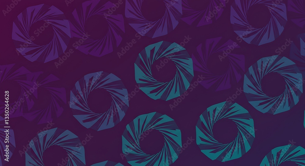 Poster geometric shapes background with circles for modern design projects