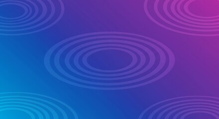 Modern Gradient Background with Circle Pattern in Blue and Purple