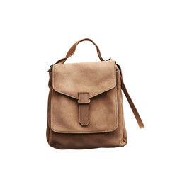 Light Brown Suede Crossbody Bag Stylish Handbag Fashion Accessory