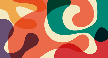 Colorful abstract wavy background with bright shades. Ideal for wallpapers and creative designs.