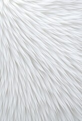 Fototapeta premium Luksusowe białe naturalne futro tekstura tło, królik, wystrój