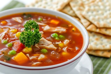 Hearty Chicken Vegetable Soup