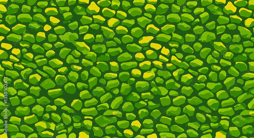 Poster green cobblestone texture background for design projects