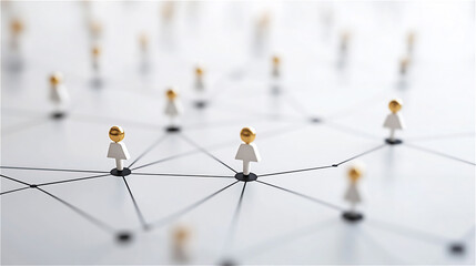 gr&aacute;fico representando liga&ccedil;&otilde;es entre pontos, rede de contatos