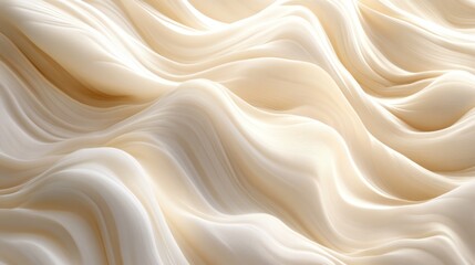 Obraz premium Cream waves texture, studio backdrop