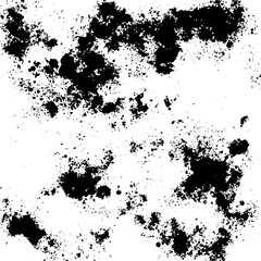 Grunge old detailed black texture. Vector background	
