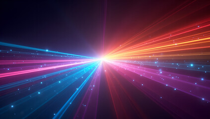 Dynamic Spectrum: Ethereal Rainbow Motion