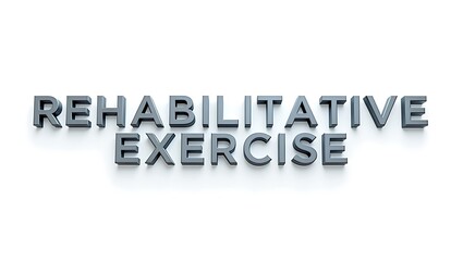 Rehabilitative exercise focuses on recovery and physical well-being for individuals