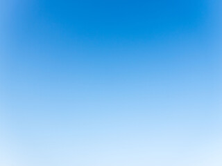 春の朝　何も無い空02