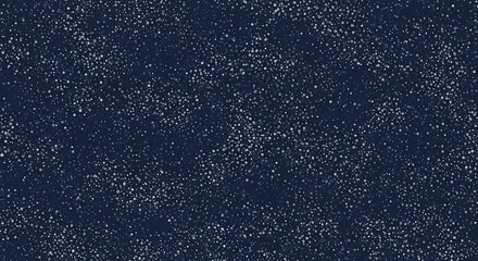 Obraz premium Dark Blue Background with Scattered White Dots Texture