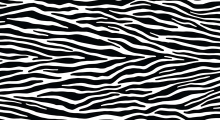 Zebra Print Pattern Background for Fashion and Design