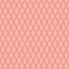 Fototapeta premium Seamless pink diamond pattern texture, geometric shapes, repeating decorative backgrounds, stylish design for textiles, wallpapers, cards, invitations, and more.