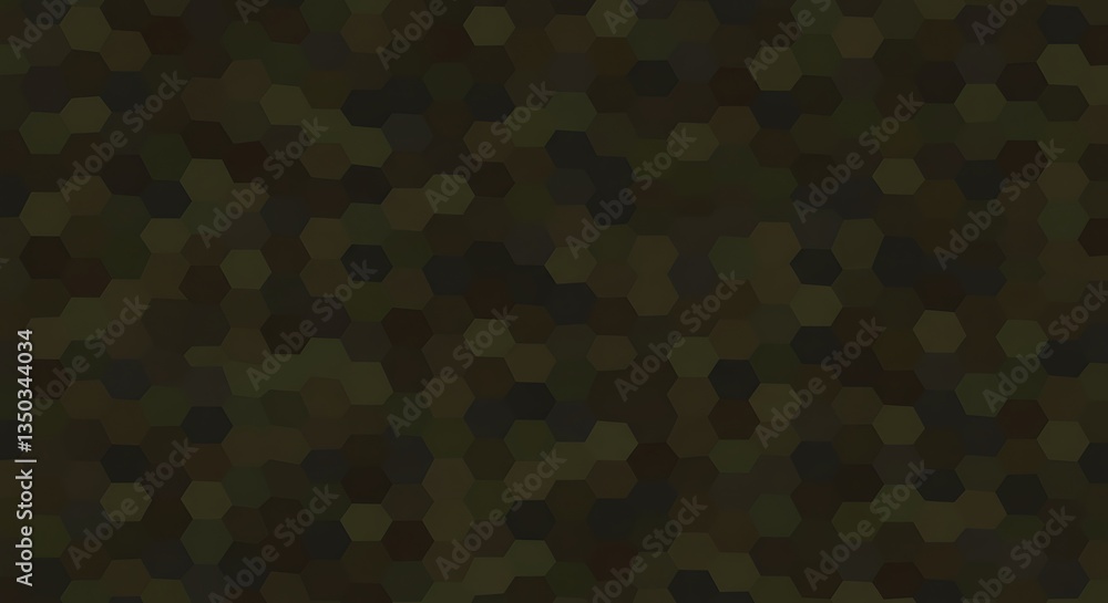 Poster abstract dark green hexagon background texture pattern design